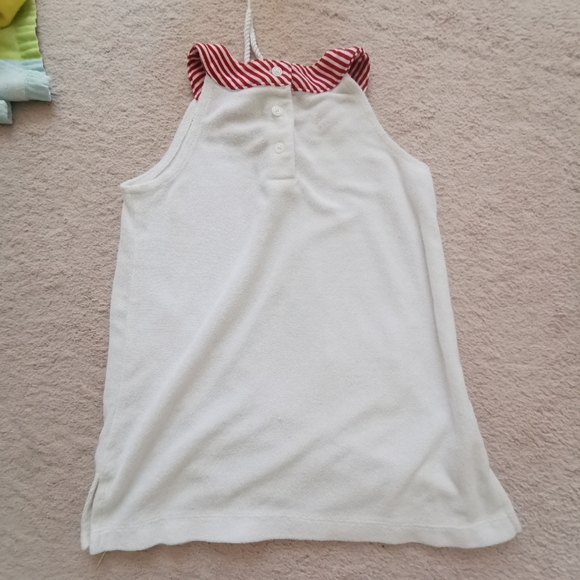 2/25 Janie and Jack  STRIPED TRIM COVER-UP - Picture 9 of 12